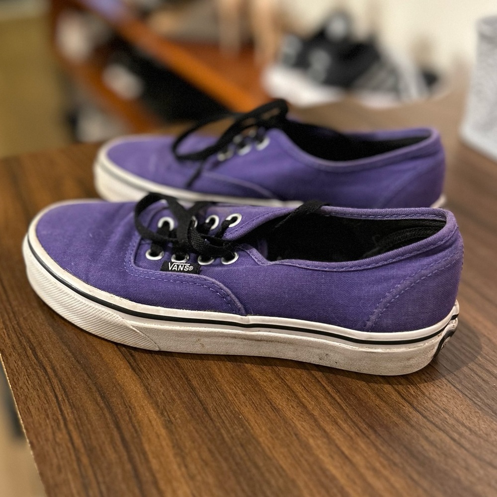 Vans Authentic Low-Top Shoes (Liberty Purple)